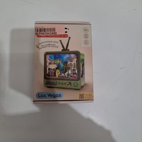 ARKITEC 3D BUILD CITY VISION LAS VEGAS MINIATURE BUILDING KIT WITH LED LIGHTS - MULTICOLOR image 2
