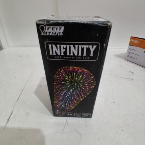 FEIT ELECTRIC LED INFINITY 3D FIREWORKS EFFECT ST19 LED LIGHT BULB- MULTICOLOR image 3