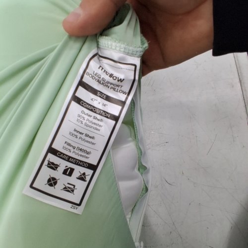 MELLOW SOFT ALIGN+ COOLING BODY PILLOW - GREEN image 2