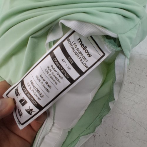 MELLOW SOFT ALIGN+ COOLING BODY PILLOW - GREEN image 4