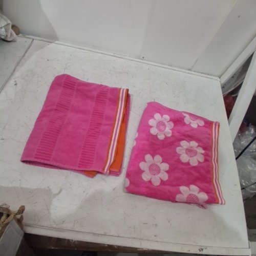 2PK CARO KIDS BEACH TOWELS - 27" X 50" - PINK (MODEL: 3434110) image 3