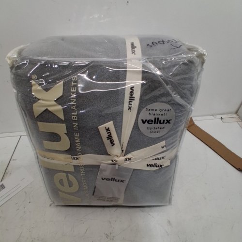 VELLUX ORIGINAL SOLID BLANKET - KING, 108" X 100" - GREY image 4