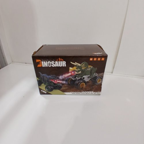 ZDCZ TYRANNOSAURUS DINOSAUR REMOTE CONTROL CAR - GREY/BLUE image 3