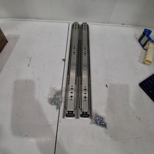 SHUHANG FULL EXTENSION DRAWER SLIDES MOUNT BALL BEARING GLIDES RUNNERS RAILS - 22" image 2