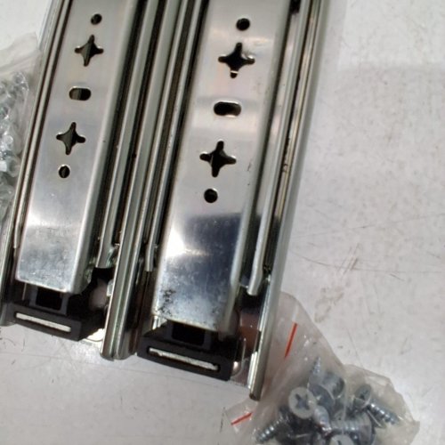 SHUHANG FULL EXTENSION DRAWER SLIDES MOUNT BALL BEARING GLIDES RUNNERS RAILS - 22" image 3