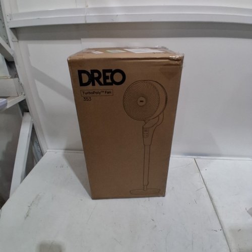 DREO TURBOPOLY STANDING FAN WITH AROMA FEATURE & REMOTE CONTROL - 38"-42" - BLACK (MODEL: 353) image 4