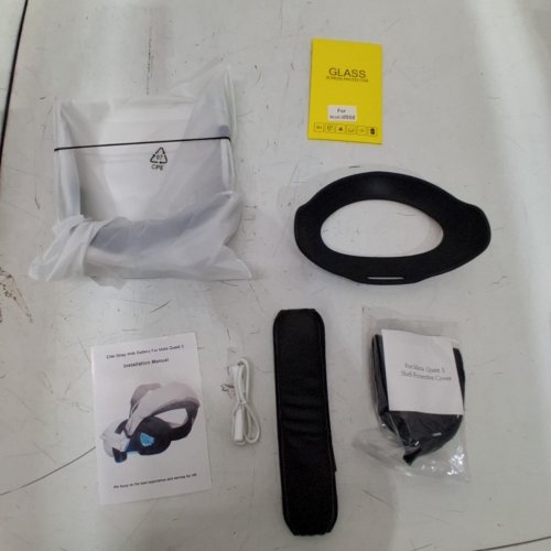 ELITE STRAP WITH BATTERY FOR META QUEST 3 - 10000 MAH, PD18W - BLACK (MODEL: Q8-3) image 3