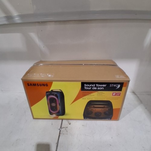 SAMSUNG SOUND TOWER BLUETOOTH RGB SPEAKER - BLACK (MODEL: ST4CF) image 8