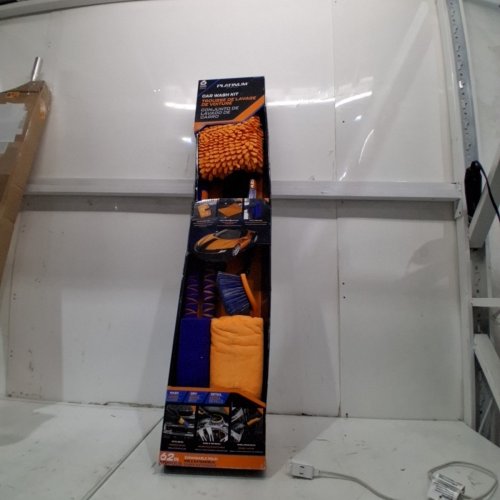 6PC RED STAR PLATINUM CAR WASH KIT - BLUE/ORANGE (MODEL : 2885770) image 2