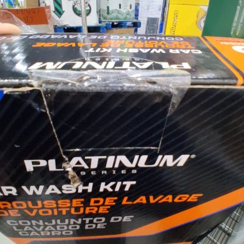 6PC RED STAR PLATINUM CAR WASH KIT - BLUE/ORANGE (MODEL : 2885770) image 5