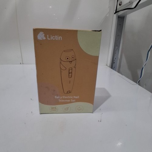 7PC LICTIN BABY ELECTRIC NAIL TRIMMER SET WITH AUTO LIGHT - 0M TO 12M - OWL/BROWN (MODEL: ABLINN107) image 2