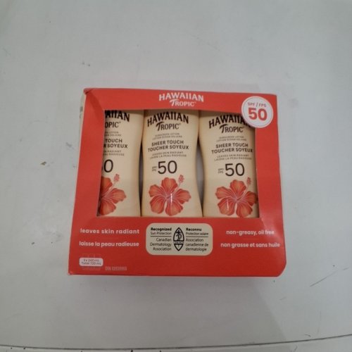3 HAWAIIAN TROPIC SHEER TOUCH ULTRA RADIANCE OIL FREE SUNSCREEN - SPF50 - 240ML/EACH image 2