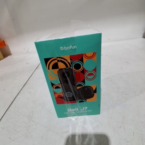 BOIFUN ULTRA-WIDE RANGE DOORBELL -180° WIDE VIEW - HUMAN DETECTION - BLACK (STYLE: BELL J7) image 4