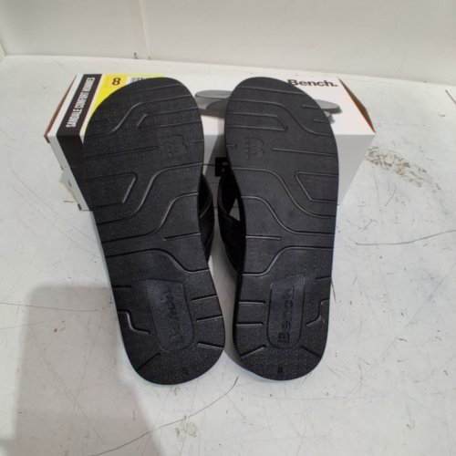 MEN'S BENCH COMFORT FLIP FLOPS SANDALS - SIZE 8 - BLACK (STYLE: 1872038) image 3