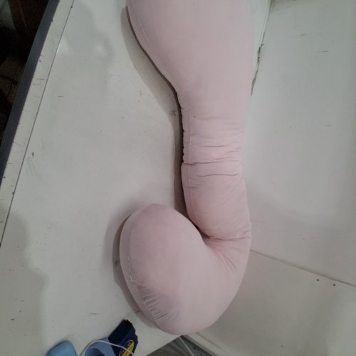 MELLOW BODYALIGN COOLING BODY PILLOW WITH LEG SUPPORT - PINK image 2