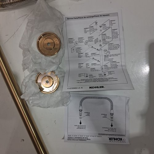 KOHLER PURIST HANDHELD SHOWERHEAD WITH 3 SPRAY SETTINGS, 1.75 GPM - VIBRANT BRUSHED MODERNE BRASS (MODEL: 22166-2MB) image 3
