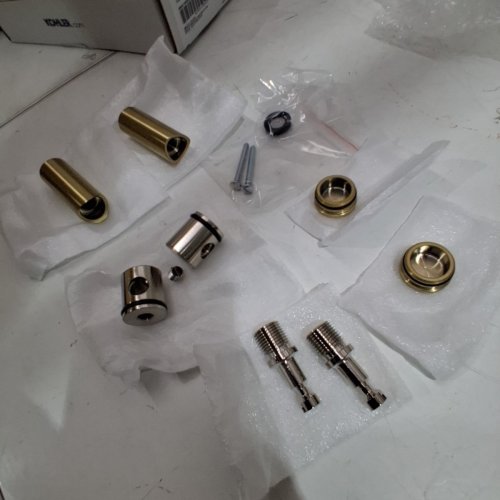 KOHLER PURIST HANDHELD SHOWERHEAD WITH 3 SPRAY SETTINGS, 1.75 GPM - VIBRANT BRUSHED MODERNE BRASS (MODEL: 22166-2MB) image 7