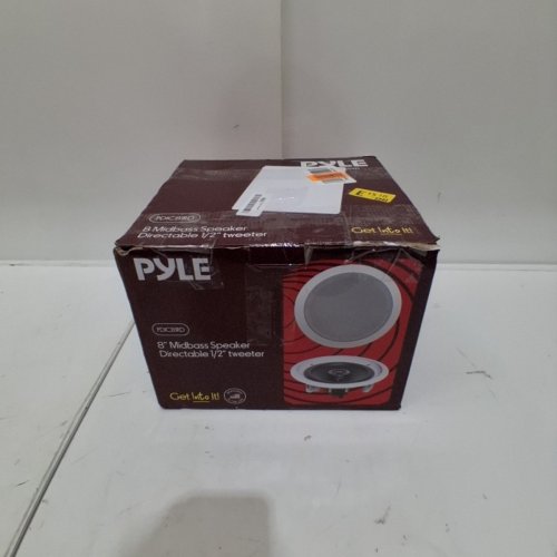 2PC PYLE IN-WALL CEILING SPEAKERS - 8" / 250W - WHITE (MODEL: PDIC8RD) image 6