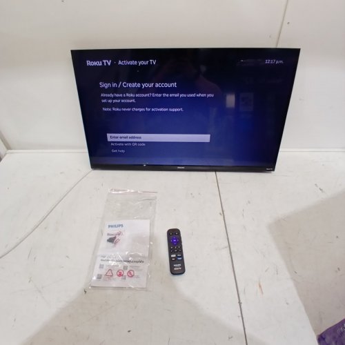 PHILIPS 7600 SERIES FULL HD QLED ROKU TV - 32" - BLACK - (MODEL: 32PQF7676/F6) image 3