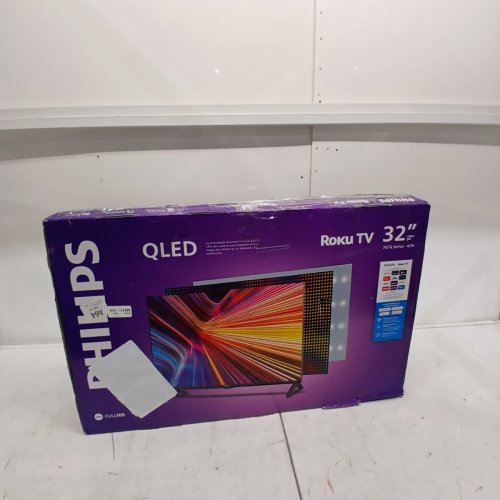 PHILIPS 7600 SERIES FULL HD QLED ROKU TV - 32" - BLACK - (MODEL: 32PQF7676/F6) image 7