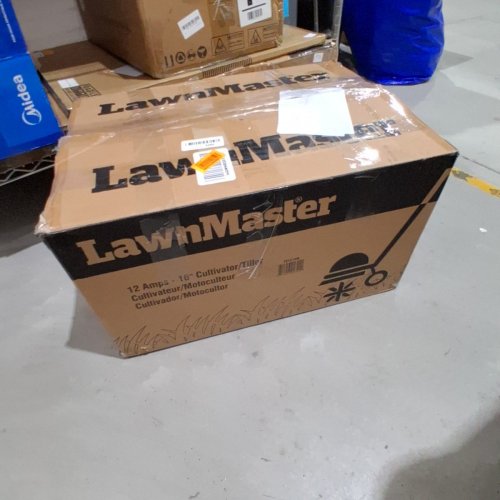LAWNMASTER ELECTRIC TILLER - 12-AMP - 16” BLADE - ORANGE/BLACK (MODEL: TE1216M) image 5
