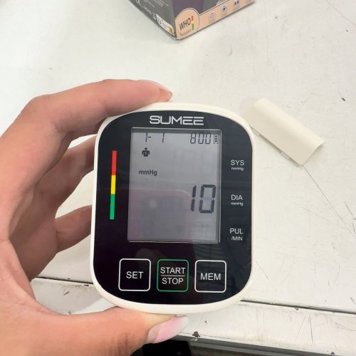 ARSIMAI WRIST DIGITAL BLOOD PRESSURE MONITOR - BATTERY OPERATED - FITS WRISTS 5.31" TO 7.67" - WHITE/GREY (MODEL: BSX325) image 2