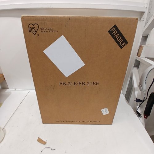 4PK IRIS USA PLASTIC STORAGE BIN TOTE - 33L - CLEAR (MODEL: FB-21E/FB-21EE) image 5