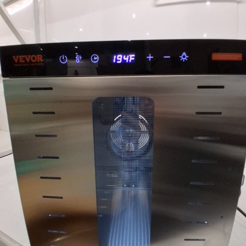 DIGITAL 10-TRAY FOOD DEHYDRATOR - 86° TO 194°F -1000W - STAINLESS STEEL (MODEL: SS-10X) image 2