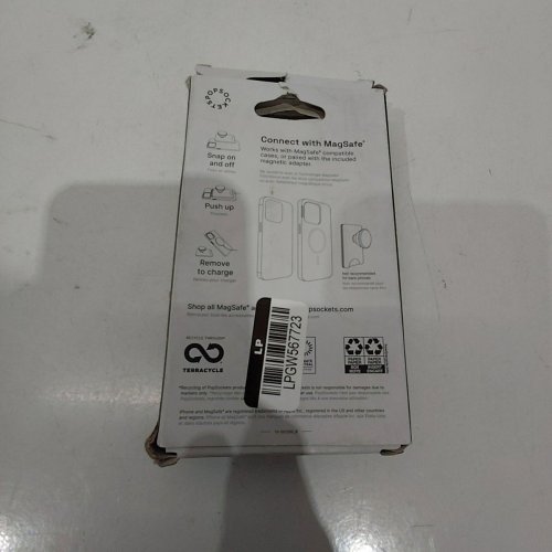 POPSOCKET MAGNETIC PHONE WALLET+ FOR MAGSAFE WITH MAGNETIC ADAPTER - FLORAL WHITE image 3