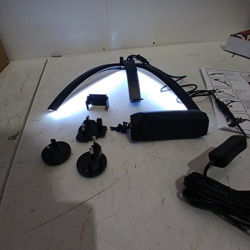 MISSION FOLDING PORTABLE DARTBOARD LIGHT - BLACK (MODEL: TORUS 100) image 3