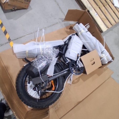 HIKEEP ELECTRIC FAT TIRE DIRT BIKE MOTERCYCLE BICYCLE - 3000W - 52 V - 40 AH - 20" - BLACK (MODEL: ‎K6-S-002) image 4