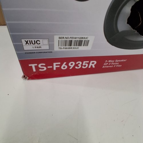 PIONEER 3-WAY CAR SPEAKERS - 6" X 9" 230W MAX - BLACK (MODEL: TS-F6935R) image 2