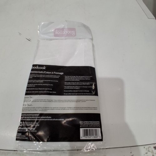 GOODCOOK COTTON CHEESECLOTH - 2 SQ. YD - WHITE image 3