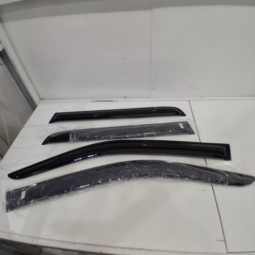 WINDOW VISOR RAIN GUARDS COMPATIBLE WITH FORD MAVERICK 2022 - 2025 - GREY image 2