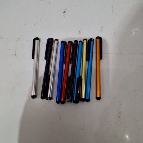 10PK TABLET STYLUS PEN - MULTICOLOUR image 2