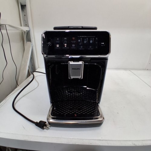 PHILIPS 3300 SERIES FULLY AUTOMATIC ESPRESSO MACHINE WITH LATTEGO MILK SYSTEM AND INTEGRATED GRINDER - GLOSSY BLACK (MODEL:EP3341/50) image 3