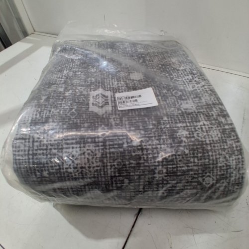 KUETH VINTAGE LARGE AREA RUG - 8FT X 10FT - GRAY (STYLE: CAR1007) image 3