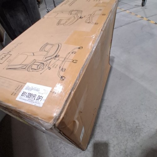 MAINSTAYS EXECUTIVE ERGONOMIC OFFICE CHAIR - 300 LBS MAX - BLACK (ITEM: 50696076) image 4