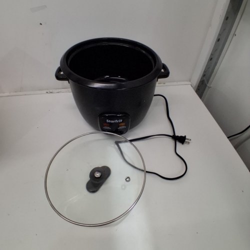 STARFRIT ELECTRIC RICE COOKER - 20 CUP - BLACK (MODEL: 024738) image 3
