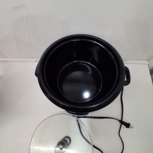 STARFRIT ELECTRIC RICE COOKER - 20 CUP - BLACK (MODEL: 024738) image 4