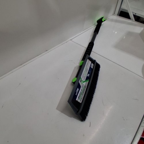 2PC POLAR XTREME SNOW BRUSH AND SCRAPER WITH RUBBER SIDE - 58" - GREEN/BLACK (MODEL:1509988) image 3