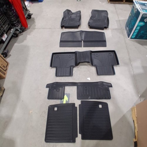 AUTOMOTIVE FLOOR MAT SET FOR VARIOUS MODELS- DARK GRAY image 2