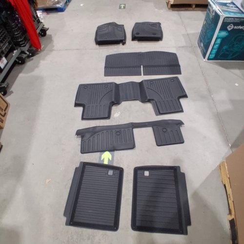 AUTOMOTIVE FLOOR MAT SET FOR VARIOUS MODELS- DARK GRAY image 3