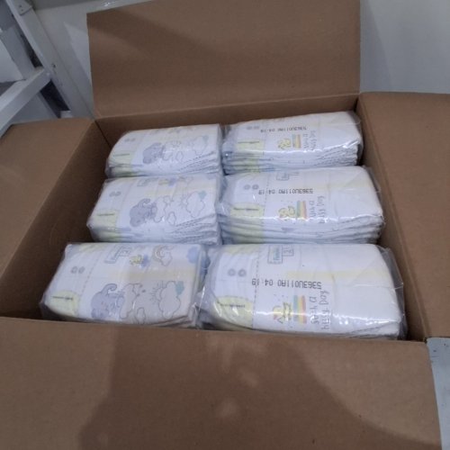186PK PAMPERS SWADDLERS DISPOSABLE DIAPERS - SIZE 2 image 2