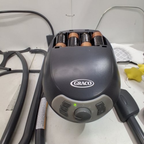 GRACO SIMPLE SWAY LX WITH MULTI-DIRECTION LOUNGER - BLACK AND GREY - (MODEL: 2148406) image 2