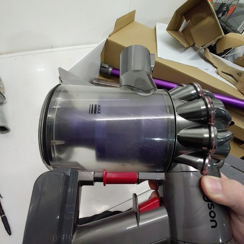 DYSON V6 CORDLESS STICK VACUUM WITH HEPA FILTRATION - PURPLE/SILVER image 5