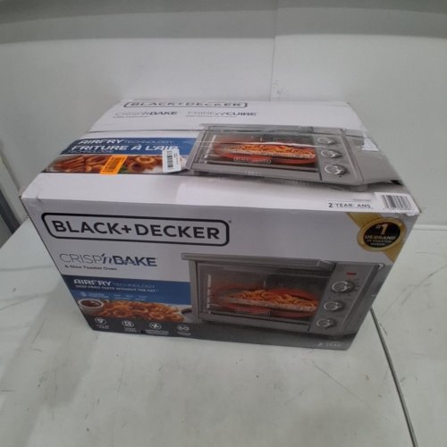 BLACK + DECKER CRISP 'N BAKE AIR FRY TOASTER OVEN - STAINLESS STEEL (MODEL: ‎TO3217SSC) image 5