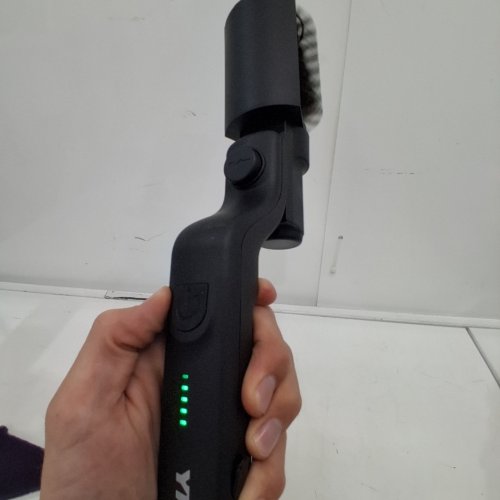 YKYI 2-IN-1 ELECTRIC BARBECUE GRILL BRUSH - 3-SPEED POWER CONTROL, 25W - BLACK (MODEL: ANS-8057) image 2