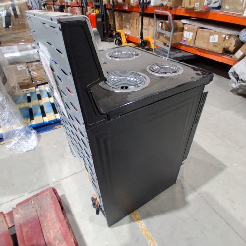 ELEMENT ELECTRIC RANGE WITH ADJUSTABLE OVEN RACK - 5.0 CU. FT - 30" - STAINLESS STEEL / BLACK (MODEL:EECR34MES-CA) image 4