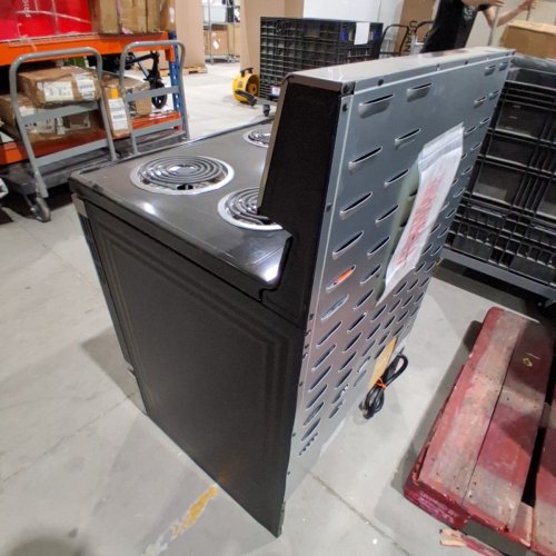 ELEMENT ELECTRIC RANGE WITH ADJUSTABLE OVEN RACK - 5.0 CU. FT - 30" - STAINLESS STEEL / BLACK (MODEL:EECR34MES-CA) image 5